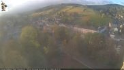 Archiviertes Webcam Bild: Rathaus Eibenstock: Blick Skihang am 11.10.2026 um 08:39 Uhr