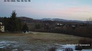 Archived webcam image showing Braunlage-Hohegeiß: Panoramic view on 26 Feb 2026 at 07:02