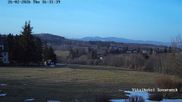Archived webcam image showing Braunlage-Hohegeiß: Panoramic view on 26 Feb 2026 at 16:02