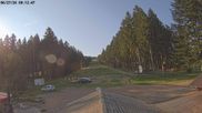 Archived webcam image showing Ski slope at Erbeskopf mountain on 27 Jun 2026 at 08:35
