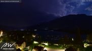 Archived webcam image showing Weesen Lake on 28 May 2026 at 00:37