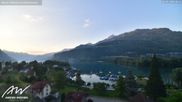 Archived webcam image showing Weesen Lake on 28 May 2026 at 06:37