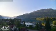 Archived webcam image showing Weesen Lake on 28 May 2026 at 07:43
