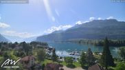 Archived webcam image showing Weesen Lake on 28 May 2026 at 10:43