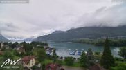 Archived webcam image showing Weesen Lake on 10 Jun 2026 at 12:23