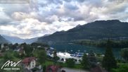 Archived webcam image showing Weesen Lake on 14 Jun 2026 at 06:25