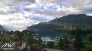 Archived webcam image showing Weesen Lake on 14 Jun 2026 at 07:25