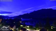 Archived webcam image showing Weesen Lake on 15 Jun 2026 at 04:24
