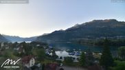 Archived webcam image showing Weesen Lake on 12 Jul 2026 at 06:32