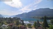Archived webcam image showing Weesen Lake on 14 Jul 2026 at 10:54