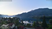 Archived webcam image showing Weesen Lake on 13 Aug 2026 at 07:39