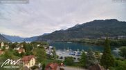 Archiviertes Webcam Bild: Weesen – Blick auf den See am 26.08.2026 um 18:05 Uhr