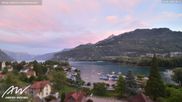 Archiviertes Webcam Bild: Weesen – Blick auf den See am 26.08.2026 um 20:05 Uhr