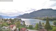 Archived webcam image showing Weesen Lake on 16 Sep 2026 at 07:02