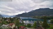 Archived webcam image showing Weesen Lake on 16 Sep 2026 at 12:02