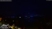 Archived webcam image showing Weesen Lake on 12 Oct 2026 at 04:36