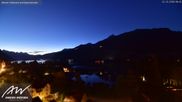 Archived webcam image showing Weesen Lake on 12 Oct 2026 at 07:36