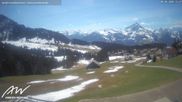 Archived webcam image showing Amden Piste on 9 Apr 2026 at 12:00