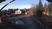 Archived webcam image showing Restaurant at Kreuzberg mountain on 26 Feb 2026 at 16:56