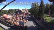 Archived webcam image showing Restaurant at Kreuzberg mountain on 28 May 2026 at 10:31