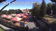 Archiviertes Webcam Bild: Restaurant auf dem Kreuzberg am 12.07.2026 um 10:48 Uhr
