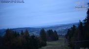 Archived webcam image showing Schmallenberg ski lift and slope on 13 Apr 2026 at 06:52