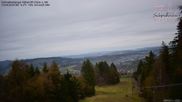 Archived webcam image showing Schmallenberg ski lift and slope on 13 Apr 2026 at 07:52