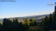 Archived webcam image showing Schmallenberg ski lift and slope on 12 Aug 2026 at 07:41