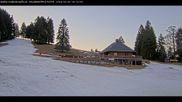 Archived webcam image showing Base station Haldenköpfle - Mountain hut on 26 Feb 2026 at 18:12
