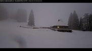 Archived webcam image showing Base station Haldenköpfle - Mountain hut on 29 Mar 2026 at 07:46