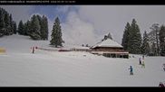 Archived webcam image showing Base station Haldenköpfle - Mountain hut on 29 Mar 2026 at 12:46