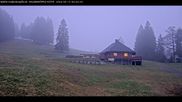 Archived webcam image showing Base station Haldenköpfle - Mountain hut on 13 Apr 2026 at 07:02