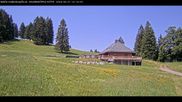 Archived webcam image showing Base station Haldenköpfle - Mountain hut on 27 Jun 2026 at 14:23