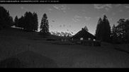 Archived webcam image showing Base station Haldenköpfle - Mountain hut on 12 Jul 2026 at 00:08