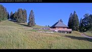 Archived webcam image showing Base station Haldenköpfle - Mountain hut on 12 Jul 2026 at 08:08