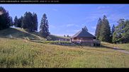 Archived webcam image showing Base station Haldenköpfle - Mountain hut on 12 Jul 2026 at 18:11