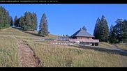Archived webcam image showing Base station Haldenköpfle - Mountain hut on 11 Aug 2026 at 08:10