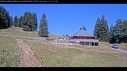Archived webcam image showing Base station Haldenköpfle - Mountain hut on 11 Aug 2026 at 12:10