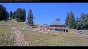 Archived webcam image showing Base station Haldenköpfle - Mountain hut on 11 Aug 2026 at 14:10