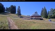 Archived webcam image showing Base station Haldenköpfle - Mountain hut on 11 Aug 2026 at 16:10