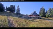 Archived webcam image showing Base station Haldenköpfle - Mountain hut on 11 Aug 2026 at 18:10