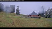 Archived webcam image showing Base station Haldenköpfle - Mountain hut on 10 Oct 2026 at 16:23