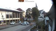 Archived webcam image showing Town hall and church, Schoenwald on 26 Aug 2026 at 06:47