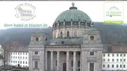Archived webcam image showing St Blasien Menzenschwand: Cathedral Square on 22 Mar 2026 at 07:09