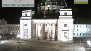 Archived webcam image showing St Blasien Menzenschwand: Cathedral Square on 22 Mar 2026 at 20:09