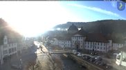 Archived webcam image showing Main street of St Blasien Menzenschwand on 26.02.2026 at 08:14