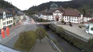 Archived webcam image showing Main street of St Blasien Menzenschwand on 18 May 2026 at 06:25