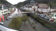Archived webcam image showing Main street of St Blasien Menzenschwand on 18 May 2026 at 10:25