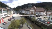 Archived webcam image showing Main street of St Blasien Menzenschwand on 18 May 2026 at 14:25
