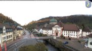 Archived webcam image showing Main street of St Blasien Menzenschwand on 18 May 2026 at 20:25